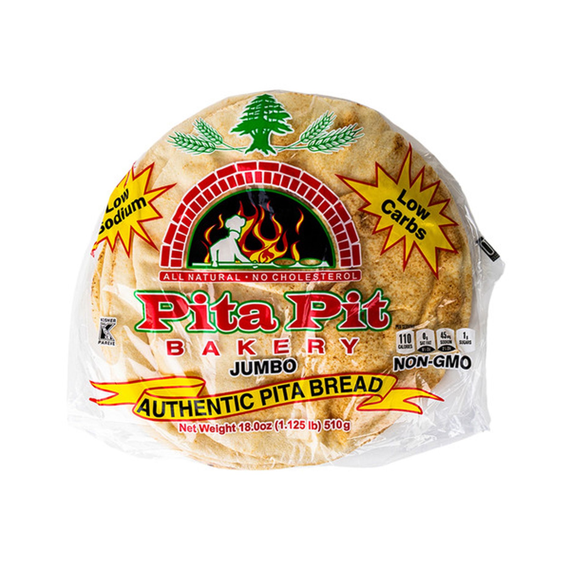 Pita Pit jumbo white