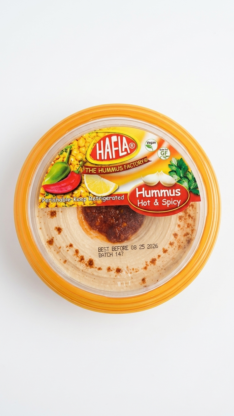 Hummus Hot & Spicy 17oz