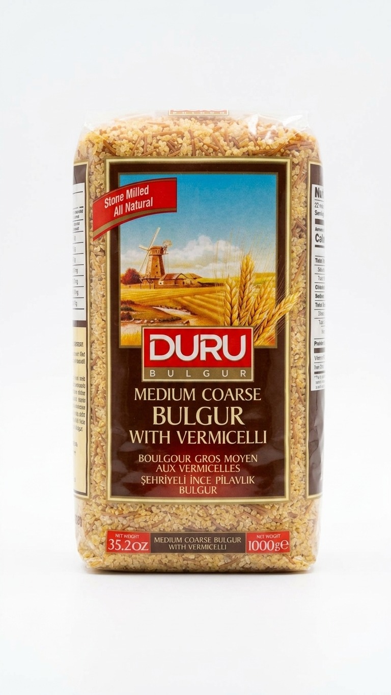 Duru Medium Coarse Bulgur With Vermicelli