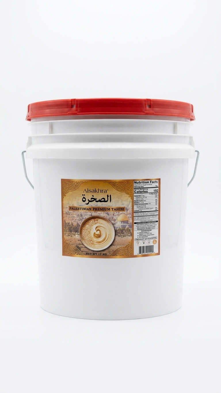 Alsakhra Palestinian Premium Tahini 17KG