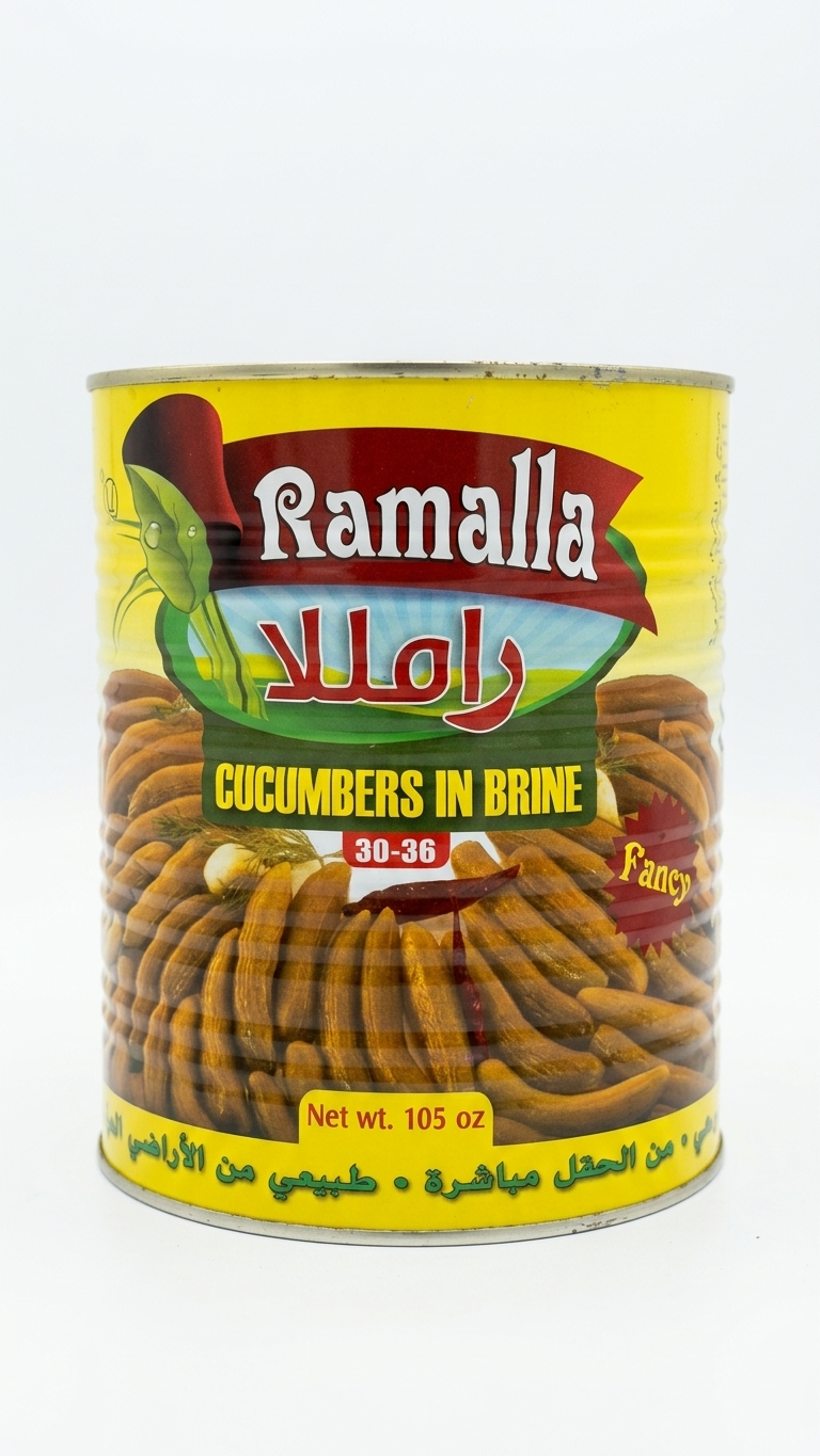 Ramalla Cucumbers in Brine 30-36