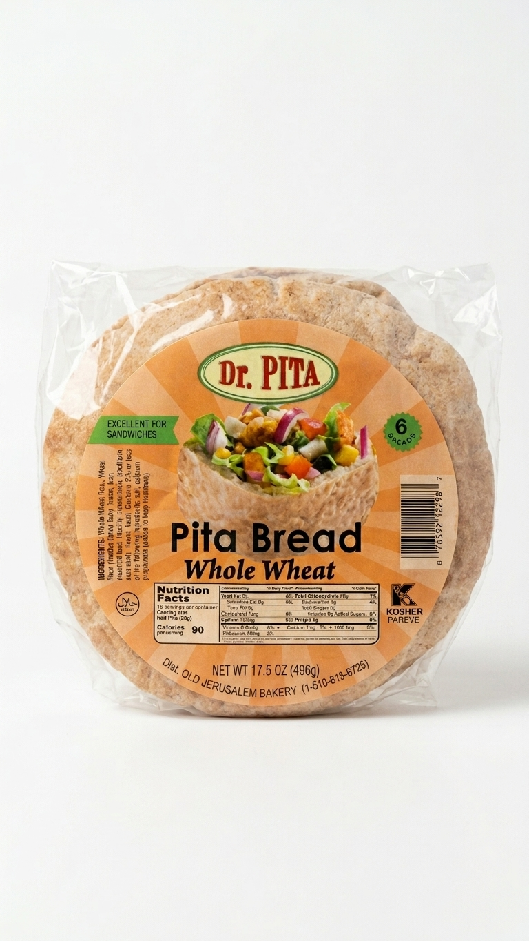 Pita Bread Whole Wheat